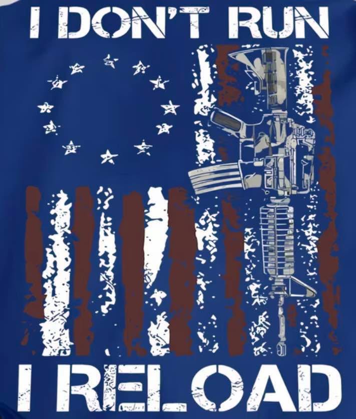 Don’t run reload T-shirt