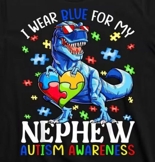 Nephew autism awareness T-shirt
