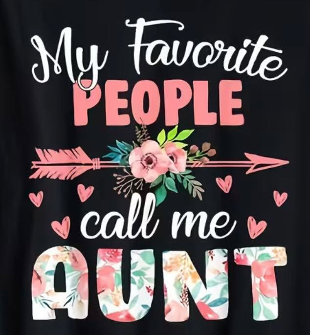 Faves call me Aunt T-shirt
