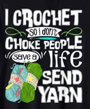 Crochet save a life T-shirt