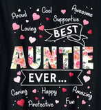 Best auntie ever T-shirt