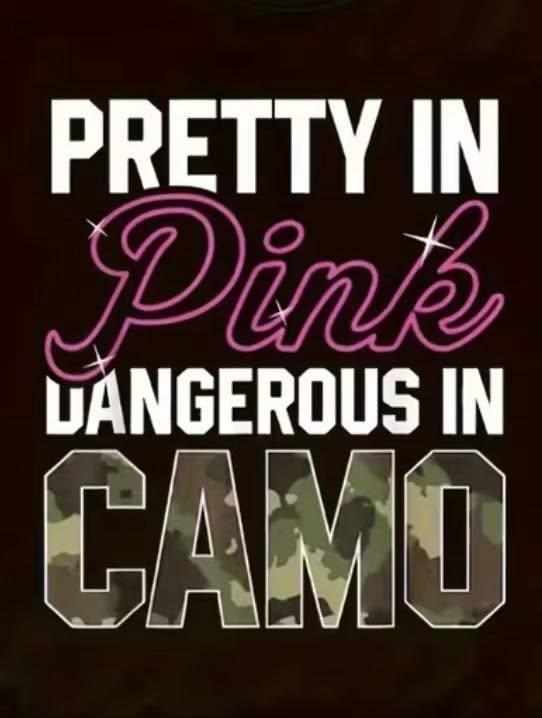 Dangerous in camo T-shirt