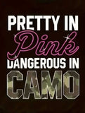Dangerous in camo T-shirt