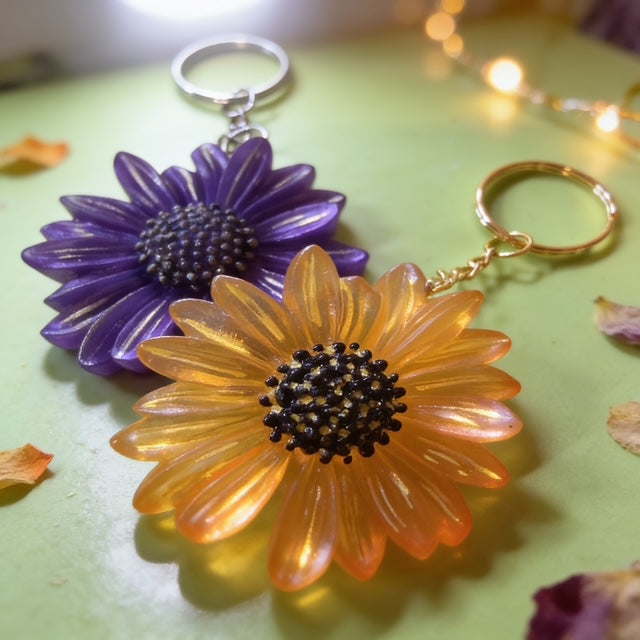 Flower Key Chain